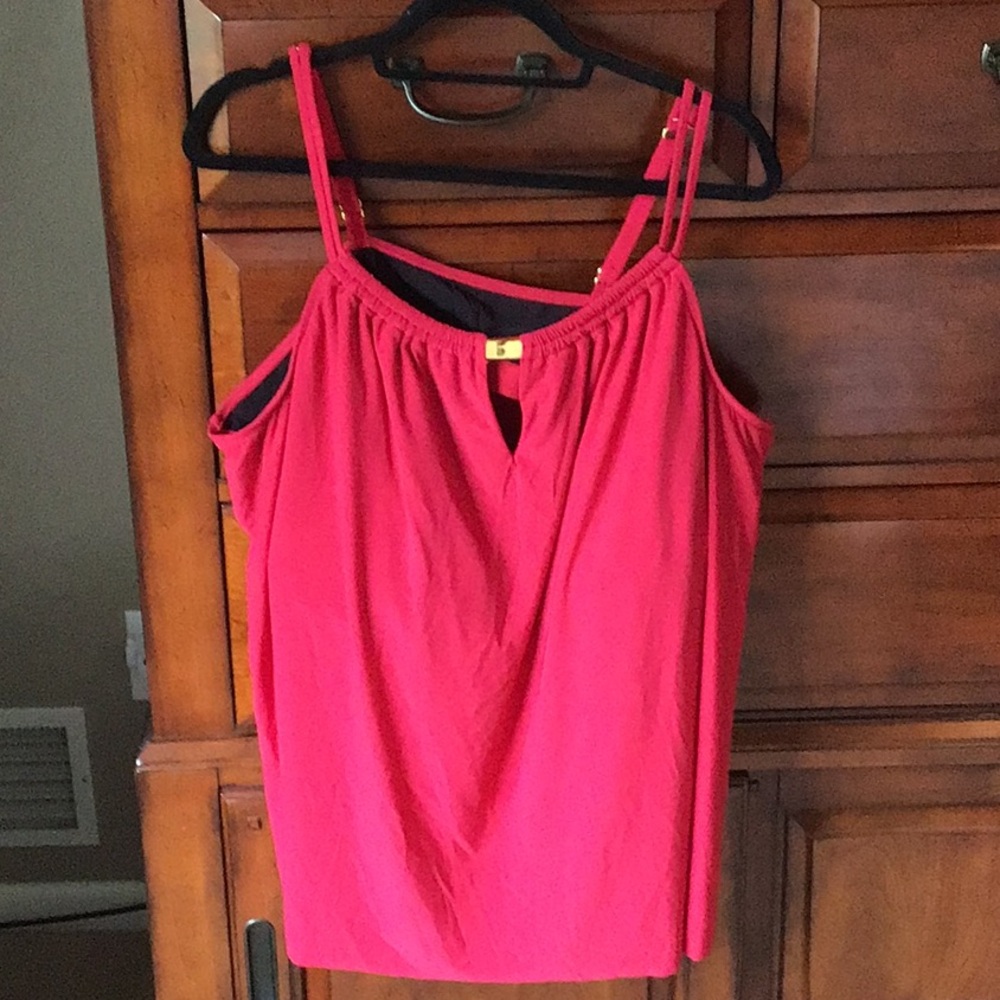 New Red Tankini by Aquagreen